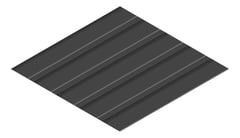 3D Presentation Image of Metal SheetCladding Fielders LoRib NSW VIC MonumentMatt