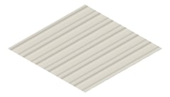 3D Presentation Image of Metal SheetCladding Fielders LoRib SA Dune