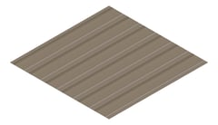 3D Presentation Image of Metal SheetCladding Fielders LoRib SA Jasper