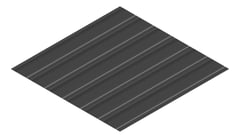 3D Presentation Image of Metal SheetCladding Fielders LoRib SA Monument