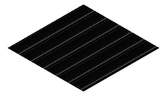 3D Presentation Image of Metal SheetCladding Fielders LoRib SA NightSky