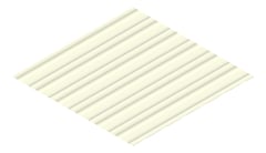 3D Presentation Image of Metal SheetCladding Fielders LoRib SA Rhea