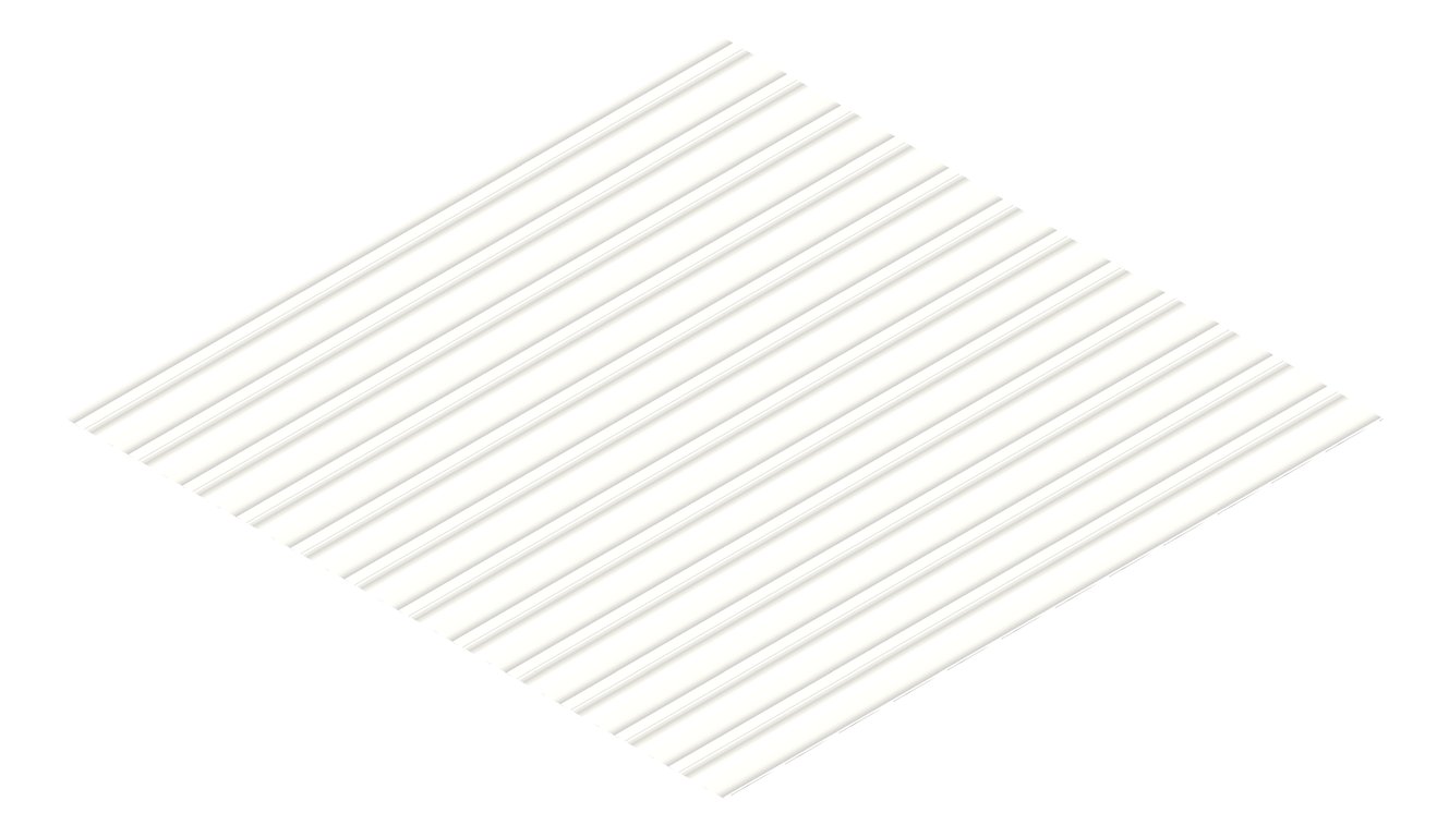3D Presentation Image of Metal SheetCladding Fielders LoRib SA Southerly