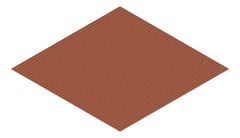 3D Presentation Image of Metal SheetCladding Fielders MiniFlute Aries