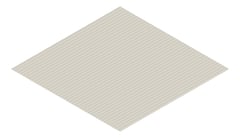 3D Presentation Image of Metal SheetCladding Fielders MiniFlute DuneMatt