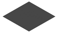 3D Presentation Image of Metal SheetCladding Fielders MiniFlute MonumentMatt