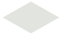 3D Presentation Image of Metal SheetCladding Fielders MiniFlute ShaleGrey