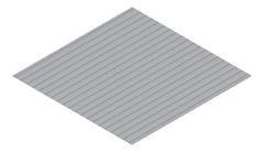 3D Presentation Image of Metal SheetCladding Fielders PanelForm Astro