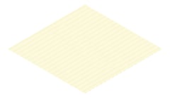 3D Presentation Image of Metal SheetCladding Fielders PanelForm ClassicCream