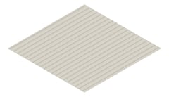 3D Presentation Image of Metal SheetCladding Fielders PanelForm Dune