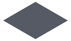 3D Presentation Image of Metal SheetCladding Fielders PanelForm Ironstone