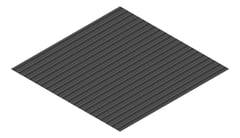 3D Presentation Image of Metal SheetCladding Fielders PanelForm Monument