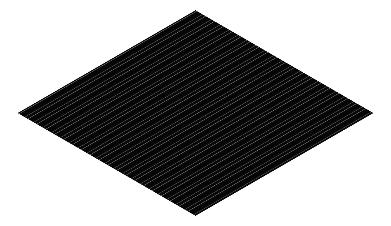 3D Presentation Image of Metal SheetCladding Fielders PanelForm NightSky