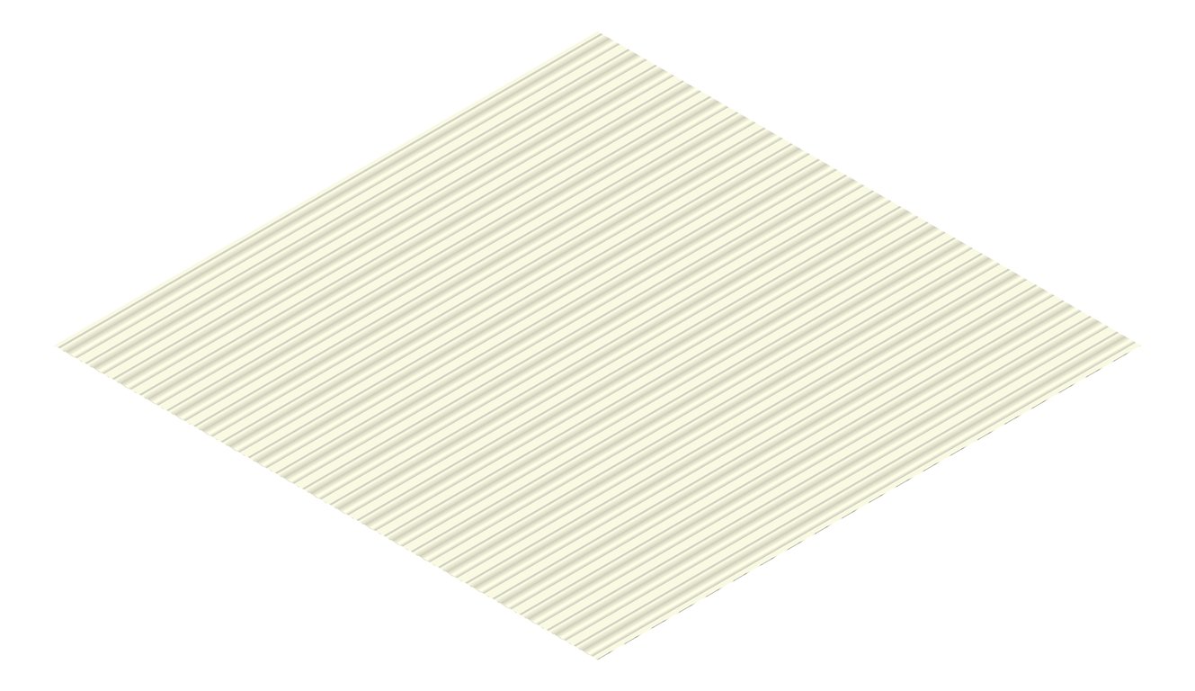 3D Presentation Image of Metal SheetCladding Fielders PanelForm Rhea