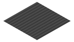 3D Presentation Image of Metal SheetCladding Fielders SRib Monument