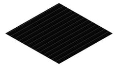 3D Presentation Image of Metal SheetCladding Fielders SRib NightSky