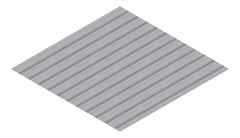 3D Presentation Image of Metal SheetCladding Fielders SpanForm Astro