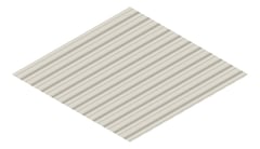 3D Presentation Image of Metal SheetCladding Fielders SpanForm Dune