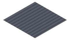 3D Presentation Image of Metal SheetCladding Fielders SpanForm Ironstone