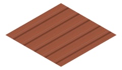 3D Presentation Image of Metal SheetCladding Fielders TL5 NSW VIC WA Aries