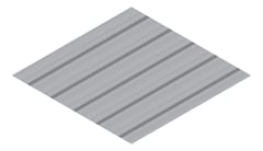 3D Presentation Image of Metal SheetCladding Fielders TL5 NSW VIC WA Astro