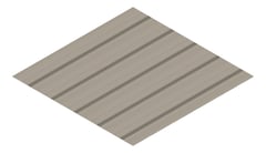 3D Presentation Image of Metal SheetCladding Fielders TL5 NSW VIC WA Gully