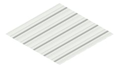 3D Presentation Image of Metal SheetCladding Fielders TL5 NSW VIC WA ShaleGreyMatt