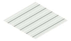 3D Presentation Image of Metal SheetCladding Fielders TL5 NSW VIC WA ShaleGrey