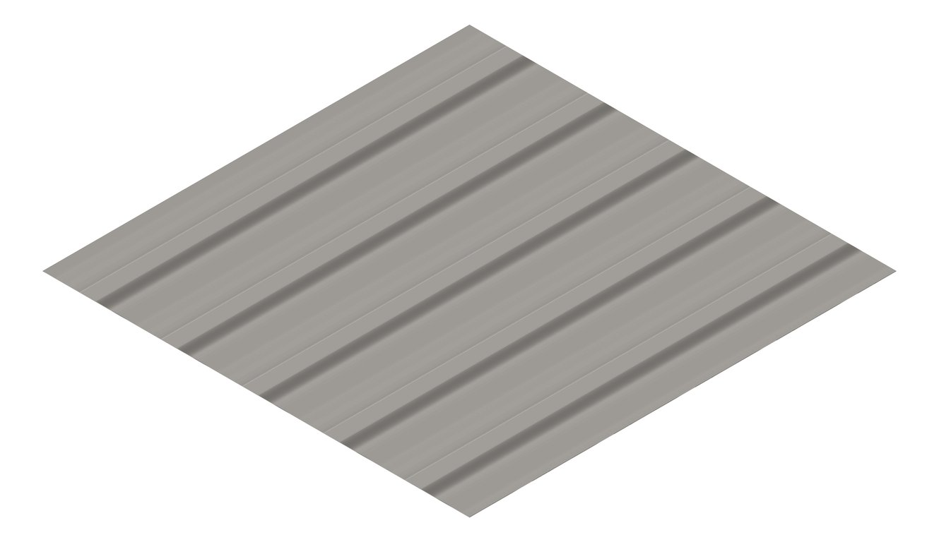 3D Presentation Image of Metal SheetCladding Fielders TL5 NSW VIC WA Wallaby