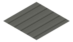 3D Presentation Image of Metal SheetCladding Fielders TL5 NSW VIC WA WoodlandGrey