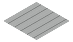 3D Presentation Image of Metal SheetCladding Fielders TL5 NT SA Windspray