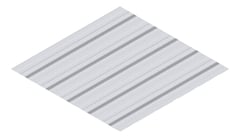 3D Presentation Image of Metal SheetCladding Fielders TL5 NT SA ZincalumeSteel