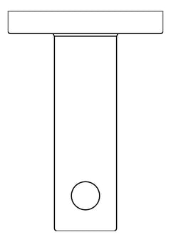 Plan Image of RobeHook Single Fienza Kaya
