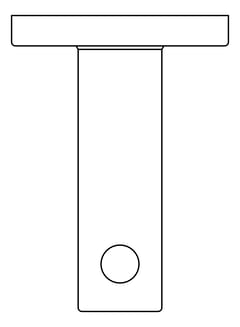 Plan Image of RobeHook Single Fienza Sansa