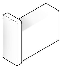 3D Documentation Image of RobeHook SurfaceMount Fienza Tono