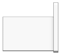 Left Image of RobeHook SurfaceMount Fienza Tono