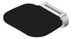 3D Shaded Image of ShowerSeat Folding Fienza AssistedLiving