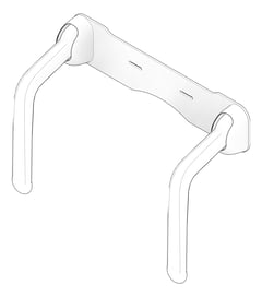 3D Documentation Image of SupportArms ToiletSuite Fienza AssistedLiving