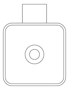 Plan Image of ToiletBrushHolder SurfaceMount Fienza Tono