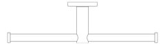 Plan Image of ToiletRollHolder Double Fienza Kaya