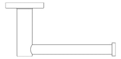 Plan Image of ToiletRollHolder Single Fienza Kaya