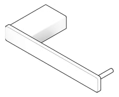 3D Documentation Image of ToiletRollHolder SurfaceMount Fienza Tono