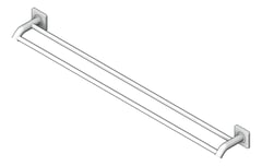 3D Shaded Image of TowelRail Double Fienza Sansa 900