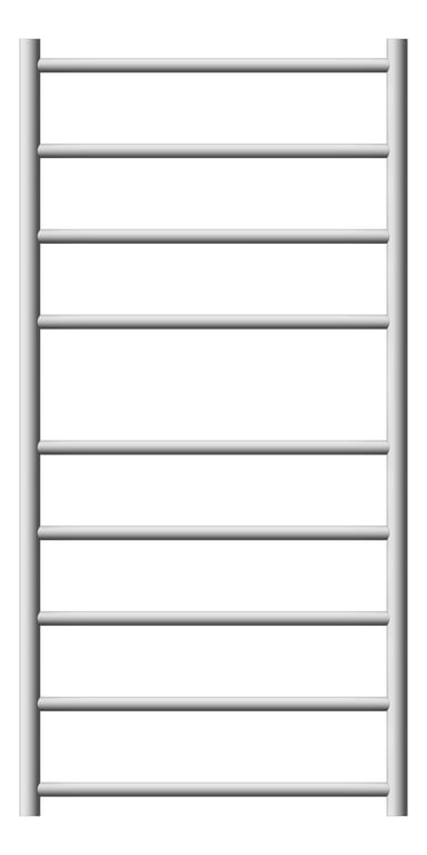 Front Image of TowelRail Heated Fienza Isabella 9Bars