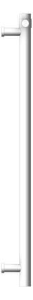 Left Image of TowelRail Heated Fienza Isabella VerticalBars