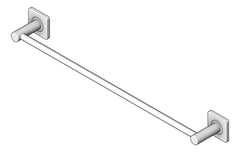3D Shaded Image of TowelRail Single Fienza Sansa