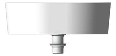 Front Image of Basin AboveCounter Fienza Chica