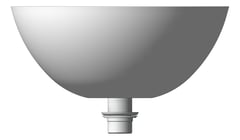 Left Image of Basin AboveCounter Fienza Lexy SolidSurface