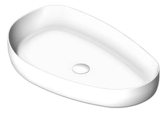 3D Shaded Image of Basin AboveCounter Fienza Pebble Large