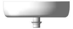 Left Image of Basin AboveCounter Fienza Pebble Large